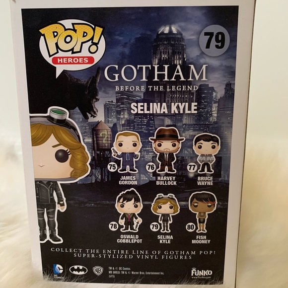 Funko Pop
Heroes: Gotham 
Selina Kyle #79 - Picture 3 of 3